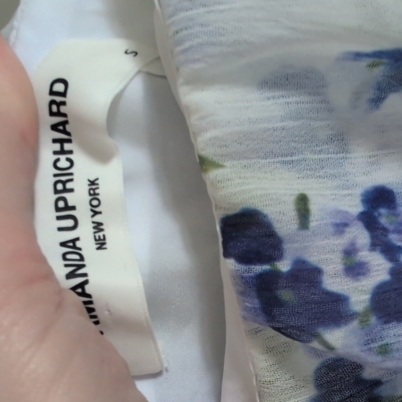 Amanda Uprichard Marmont Floral Off-Shoulder Strapless Dress - Picture 5 of 5